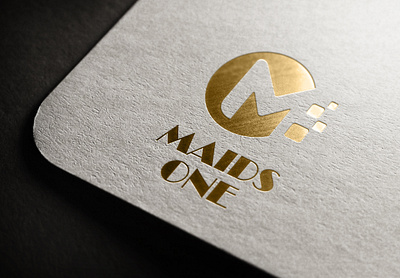maids one branding graphic design logo monogram logo