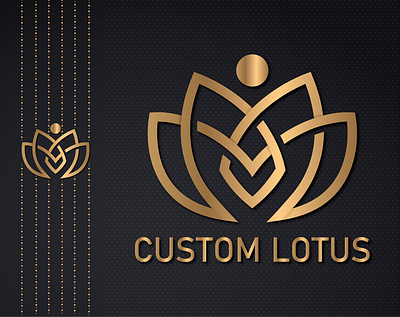 lotus logo branding graphic design logo lotus logo