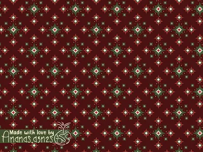 Christmas ornament🔸 2d illustration adobe illustrator biege burgundy christmas pattern cute pattern design geometric pattern green illustration illustrator ornament red retro colors rhombus seamless pattern snowflake stars vector winter