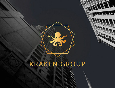 Kraken Group - Logo adobe illustrator branding building company figma graphic design illustration logo logodesign marketing vector vector art