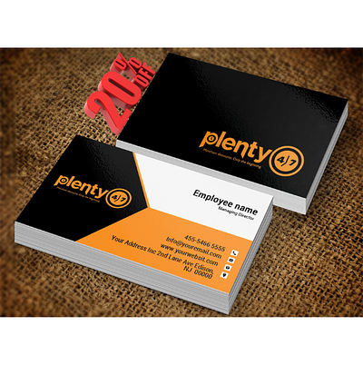 15 Inspiring Business Card Designs with 20% Discount 3d animation branding graphic design logo motion graphics ui