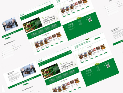 "Organix Pazar" website UX/UI design e commerce design figma mobile design responsive design ui ux website design wordpress
