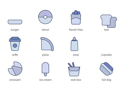 Food 2d animation cooking culinary delicious design eat flat flavors food foodie gastronomy icon icons illustration motion tasty yum