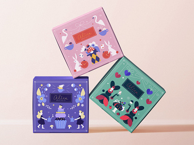 Alice Tea - branding and package design adobe illustrator adobe photoshop alice alice in wonderland branding cute design flat flat illustration geometric graphic design illustration illustrator logo minimalistic package design tea vector vector illustration vector illustrator