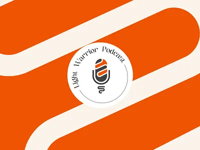 Light warrior Podcast logo, Podcast Logo Branding branding logo logo design podcast podcast branding podcast logo youtube podcast