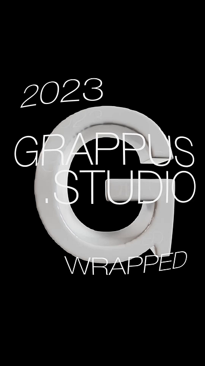 Grappus 2023 wrapped 3d animation app branding design graphic design grappus illustration ios logo motion graphics ui ux