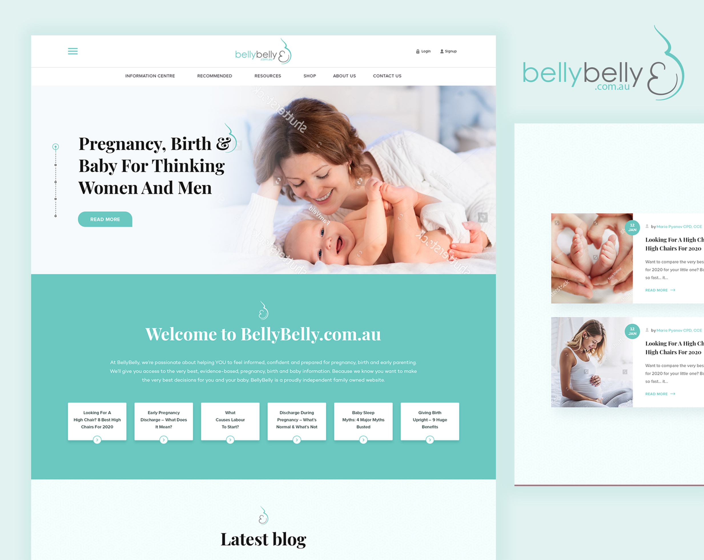 Education Website graphic design ui