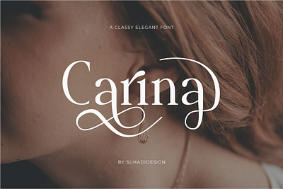 Carina classy elegant font attractive