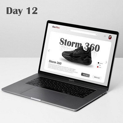 Daily UI #012 | E-commerce shop 100daychallenge app challenge dailyui design e commerce figma shoe ui ux