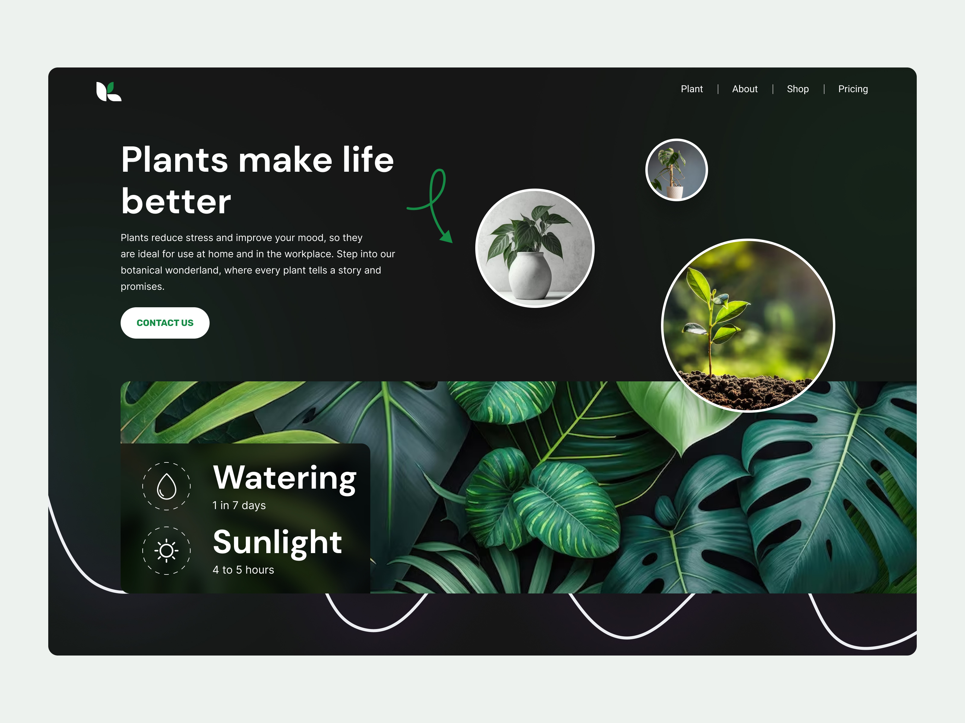 Plant Care UI digitalplantassistant indoorplantcare plant care ui plantcareschedule plantcaretips planthealthtracker smartplantcare smartplantmonitoringsystem