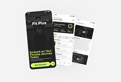 Fitness App Design app app design design fitness ap design tayyab tayyabalidesign tayyabdesign ui uiux user interface design user research ux wireframe