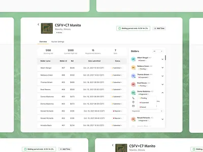 GroundOS, Land Software To Succeed In a Data-driven World auctions clerking view groundos