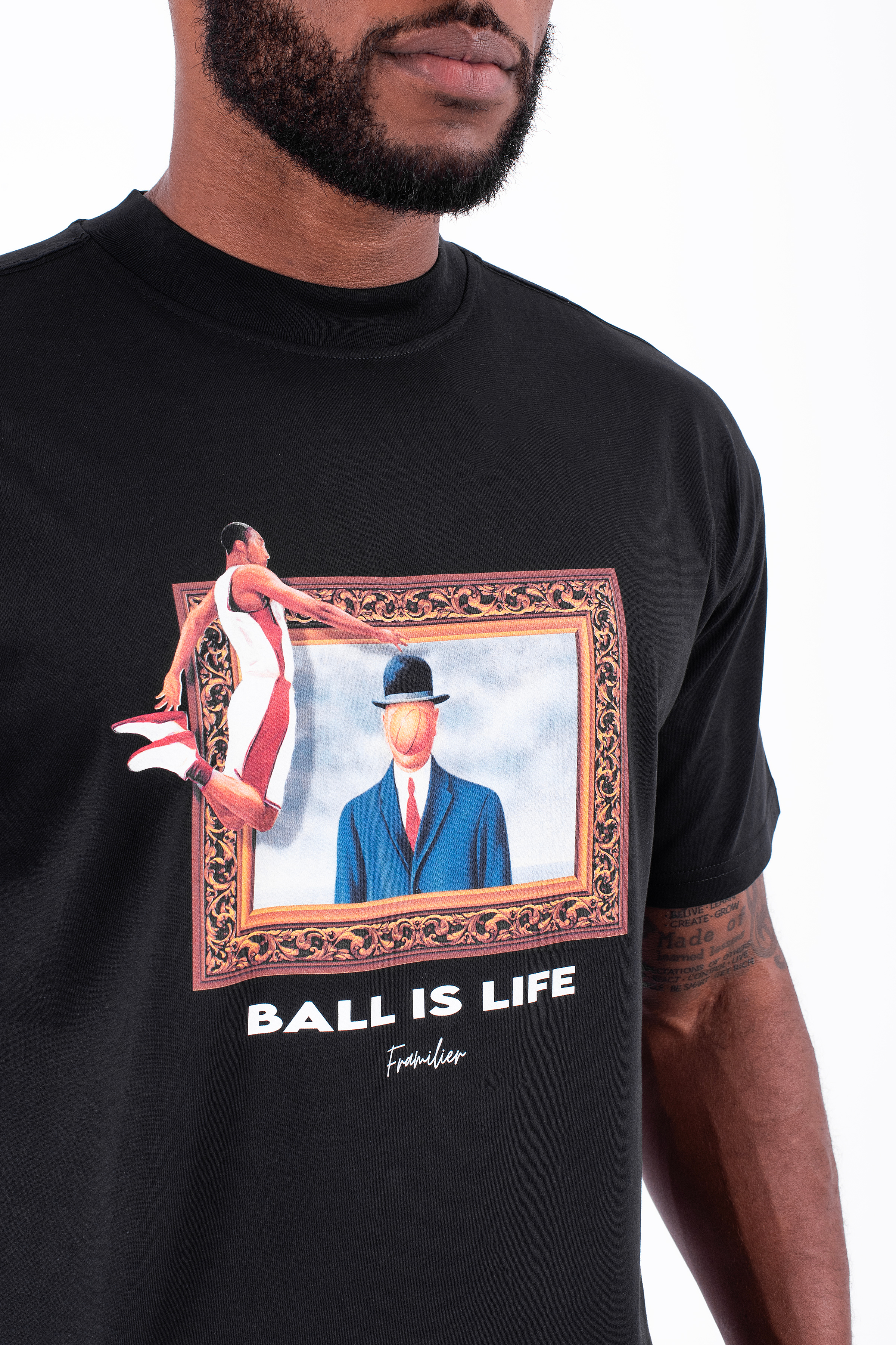 FRAMILIER PROJECT branding design fashion garments graphic design illustration production t shirt typography