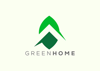 Home leaf logo design vector template. Nature home Leaf vector house leaf logo