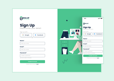 Sig in and Sign up ali design landing page design sign in page sign up page tayyab tayyabalidesign ui uiux uiuxdesign ux web page design