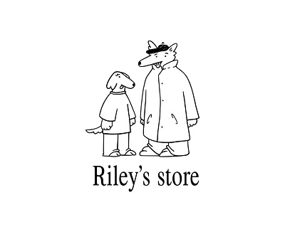 Riley's store - logo for vintage store