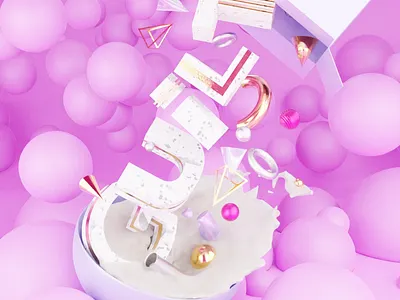 GUILT 3d motion graphics