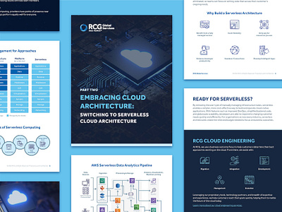 RCG ebook design architecture black blue cloud design diagram download ebook graphic design icon infographic infographics layout rcg rcg global services white white paper whitepaper