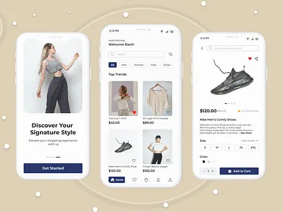 E-Commerce Fashion Store design e commerce fashion ui
