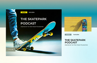 Concept / Skatepark podcast skatepark