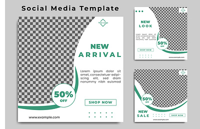 Social Media Template Vol 15 branding design graphic design illustration line logo typography ui ux vector