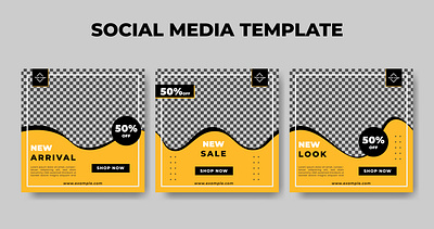 Social Media Template Vol 14 branding design graphic design illustration line logo typography ui ux vector