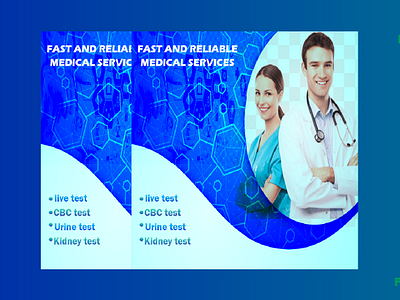 Medical Flyer design (1) graphic design illustration poster vector
