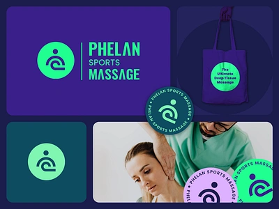 Phelan Sports Massage | Brand Identity activelifestyle athletelife branddesign branding design fitnessmotivation graphic design injuryrecovery logo logodesign logovariations marketing mockup painrelief peakperformance rehabilitation sportsmassage therapist typography visualidentity