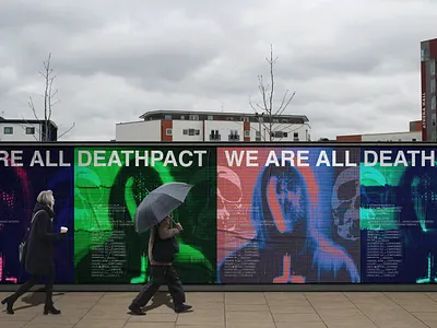 DEATHPACT Poster deathpact edm music poster