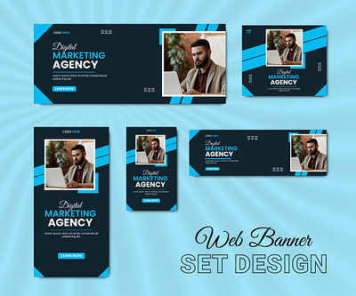 Web banner banner bannerdesign branding business creative design graphic design grow modern web webbanner
