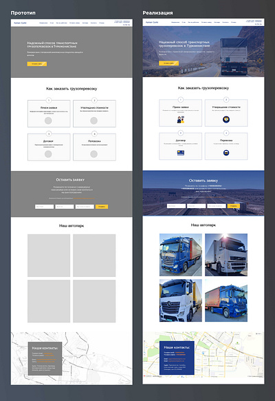 Website prototype graphic design prototype website