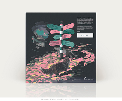Makina Girgir - Tape Songs - 12" branding design electro graphic design illustration music package recordcover vinyl