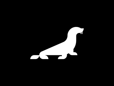 Sea Lion Icon animal branding geometric identity lion logo minimal ocean sea seal water