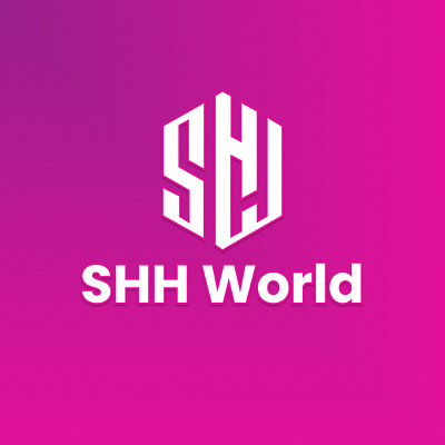 SSH Logo 3d branding graphic design logo
