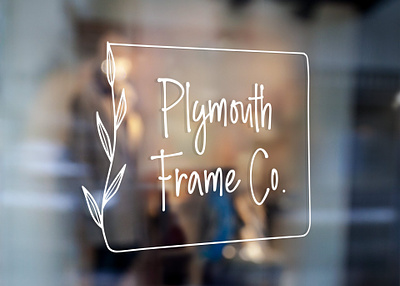Logo - Plymouth Frame Co. branding design logo