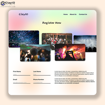 Registration Page app design branding design illustration register page registration ui user experience user interface ux uxui web design