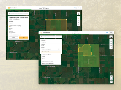 CommonGround, the easiest way to lease, buy and sell ground auctions commonground mapping maps