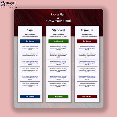 Pricing Page app design branding design illustration pricing page ui user experience user interface ux uxui web design