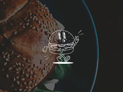 Pickle & Patty adobe illustrator brand brand identity branding burger creative design fast food graphic design graphics icon illustration logo restaurant sketch vector visual identity