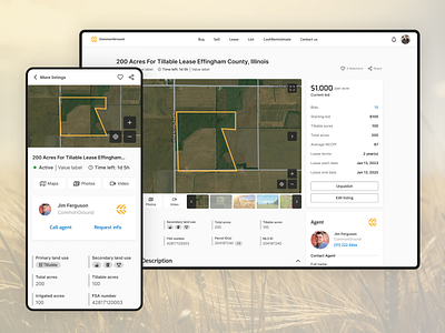 CommonGround, the easiest way to lease, buy and sell ground auctions commonground mapping