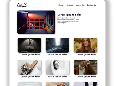 Blog page app design blog blog page branding design illustration ui user experience user interface ux uxui web design