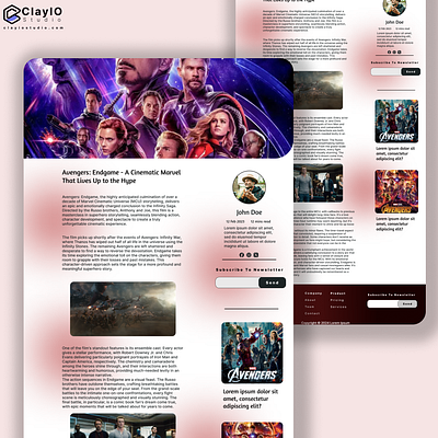 Movie review page app design branding design illustration movie review page ui user experience user interface ux uxui web design