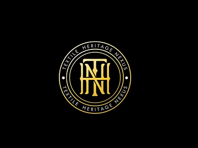 Monogram graphic design initial based logo modern logo