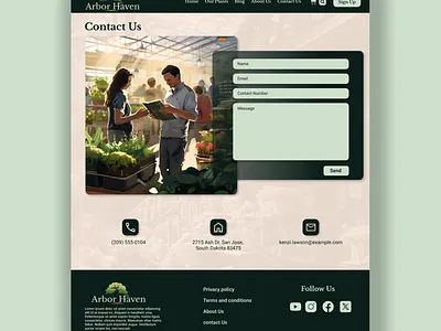 Contact Us Page app design branding contact us page design illustration ui user experience user interface ux uxui web design