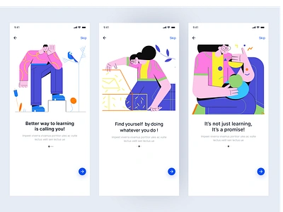 Onboarding UI Screen figma illustrations onboarding ui ui ui design ui screen ux ux design