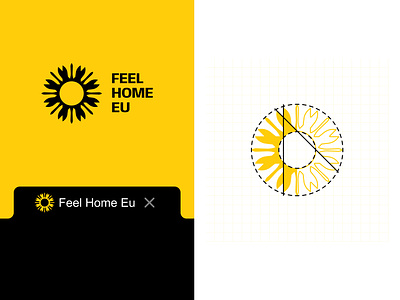 Feel Home Eu (Ukraine) - Logo rework branding logo ukraine