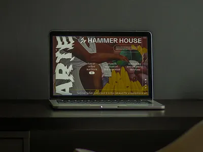 Exploring Digital Art auction agency art branding design freelancer ui user experience ux uxui web web design