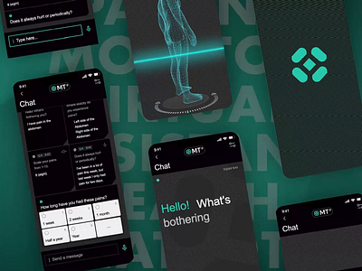 AI-Powered Chat Experience | App Interface Design ai android animation app app design app interface flow animation healthcare interface design iphone medical mobile app motion design motion graphics saas startup user experience user interface