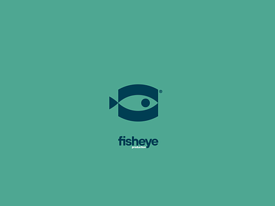 Fisheye Production branding design illustration logo logotype minimal simple type typography ui