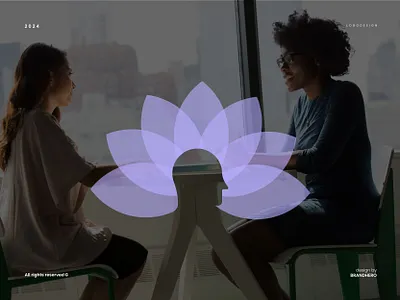 Modern Therapy Logo branding graphic design logo lotus lotus logo mature mind modern psycologist psycology theraphist therapy therapy logo